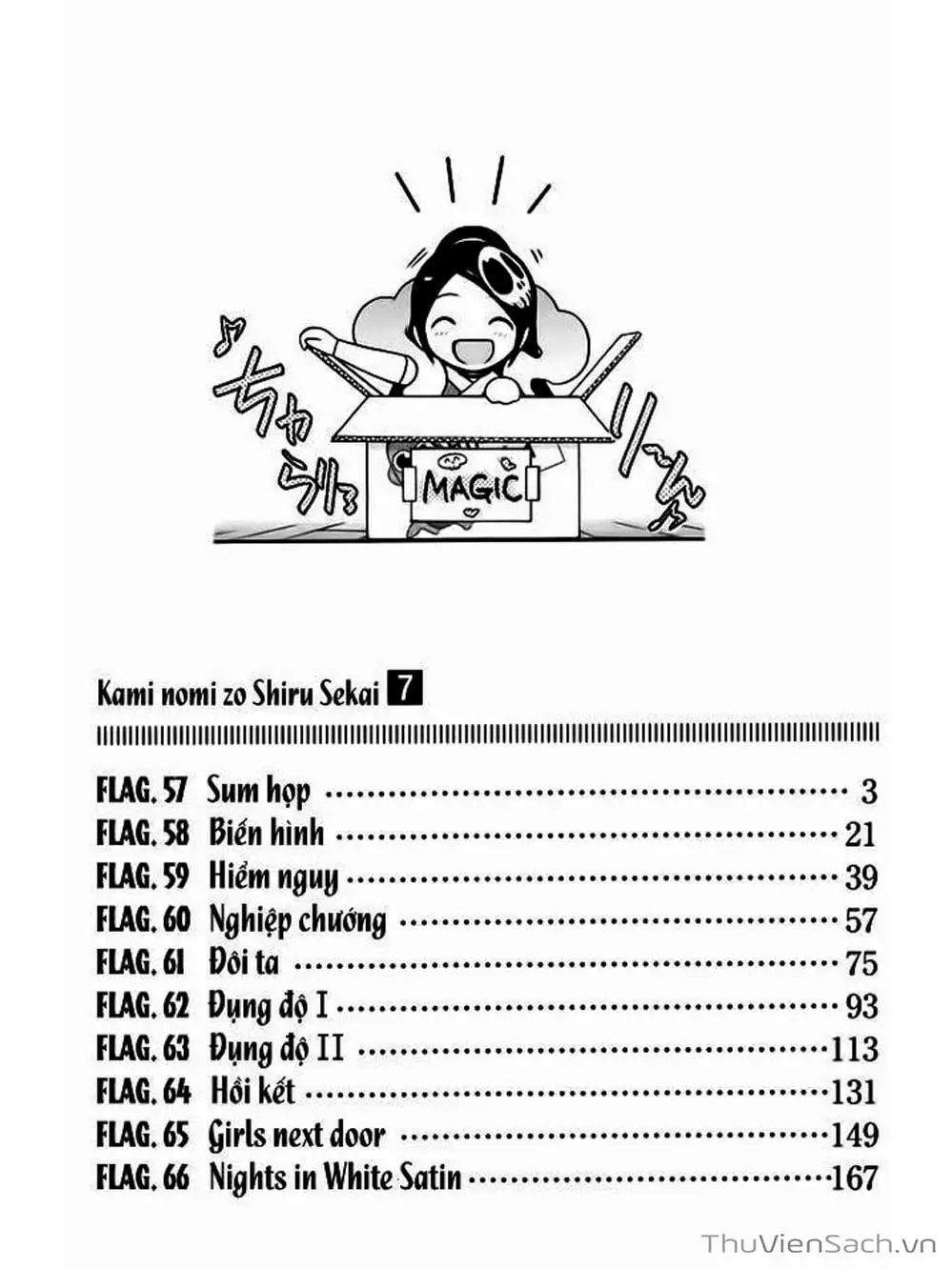 Truyện Tranh Thế Giới Chỉ Có Thánh Thần Biết - The World God Only Knows trang 7
