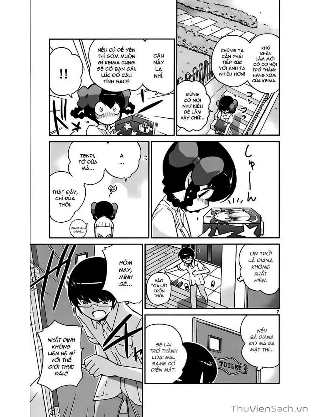 Truyện Tranh Thế Giới Chỉ Có Thánh Thần Biết - The World God Only Knows trang 7