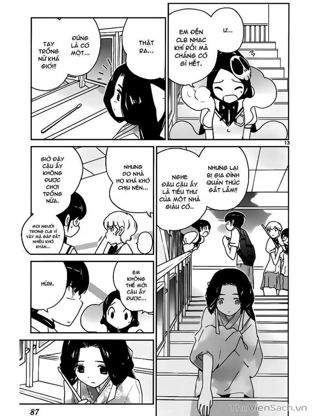 Truyện Tranh Thế Giới Chỉ Có Thánh Thần Biết - The World God Only Knows trang 7