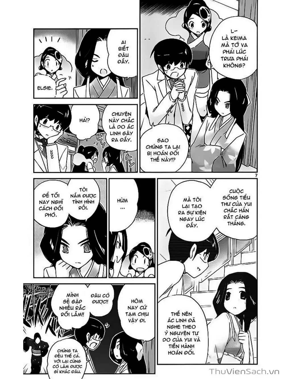 Truyện Tranh Thế Giới Chỉ Có Thánh Thần Biết - The World God Only Knows trang 7