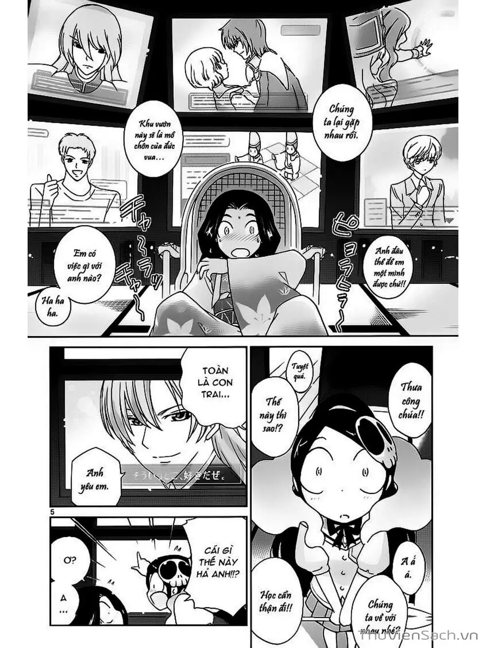 Truyện Tranh Thế Giới Chỉ Có Thánh Thần Biết - The World God Only Knows trang 7