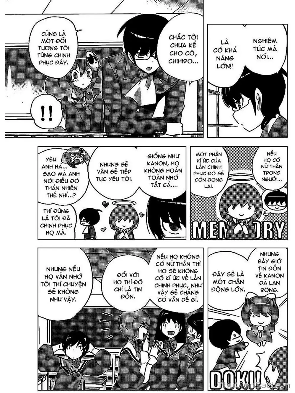 Truyện Tranh Thế Giới Chỉ Có Thánh Thần Biết - The World God Only Knows trang 7