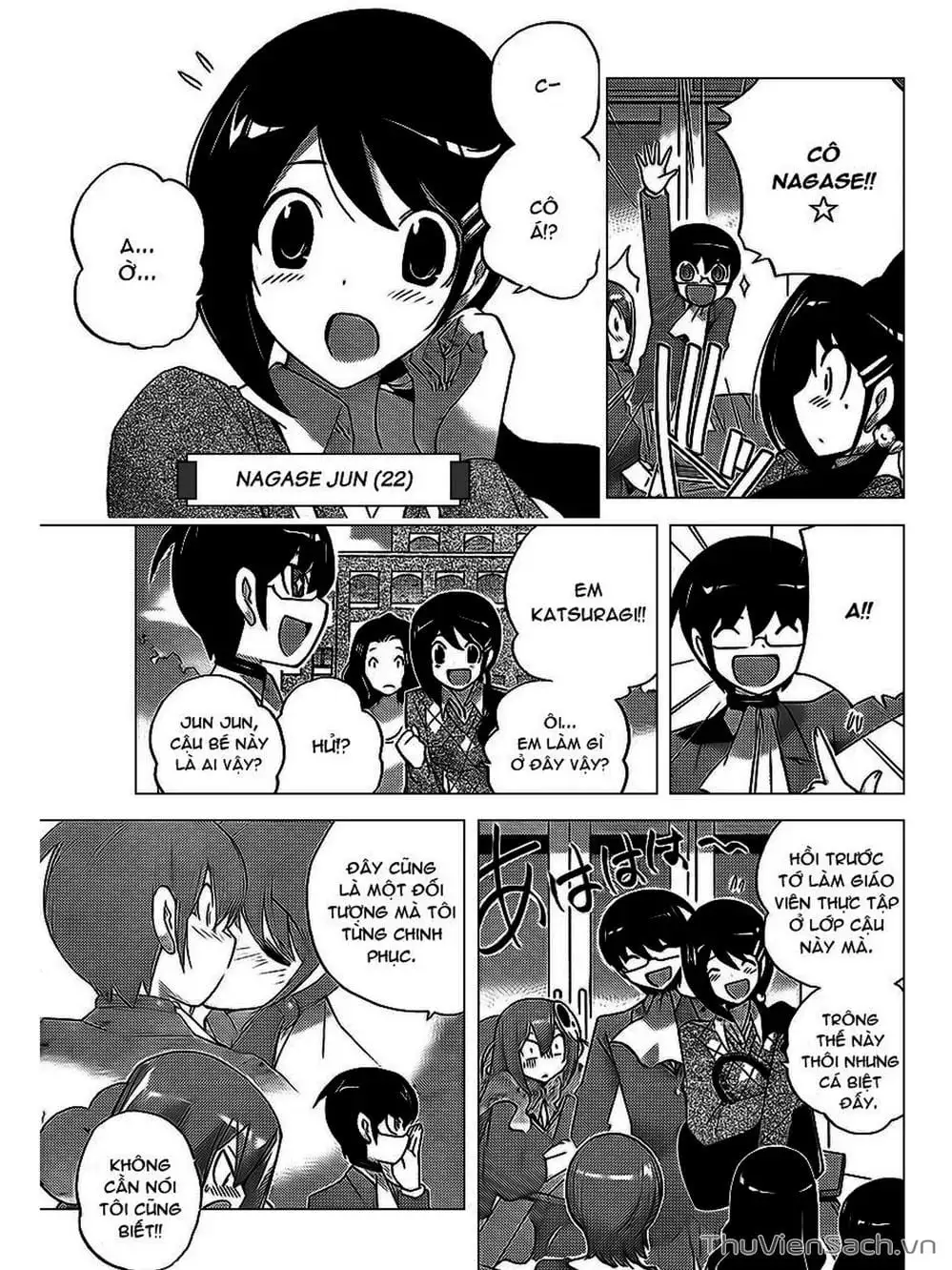 Truyện Tranh Thế Giới Chỉ Có Thánh Thần Biết - The World God Only Knows trang 7