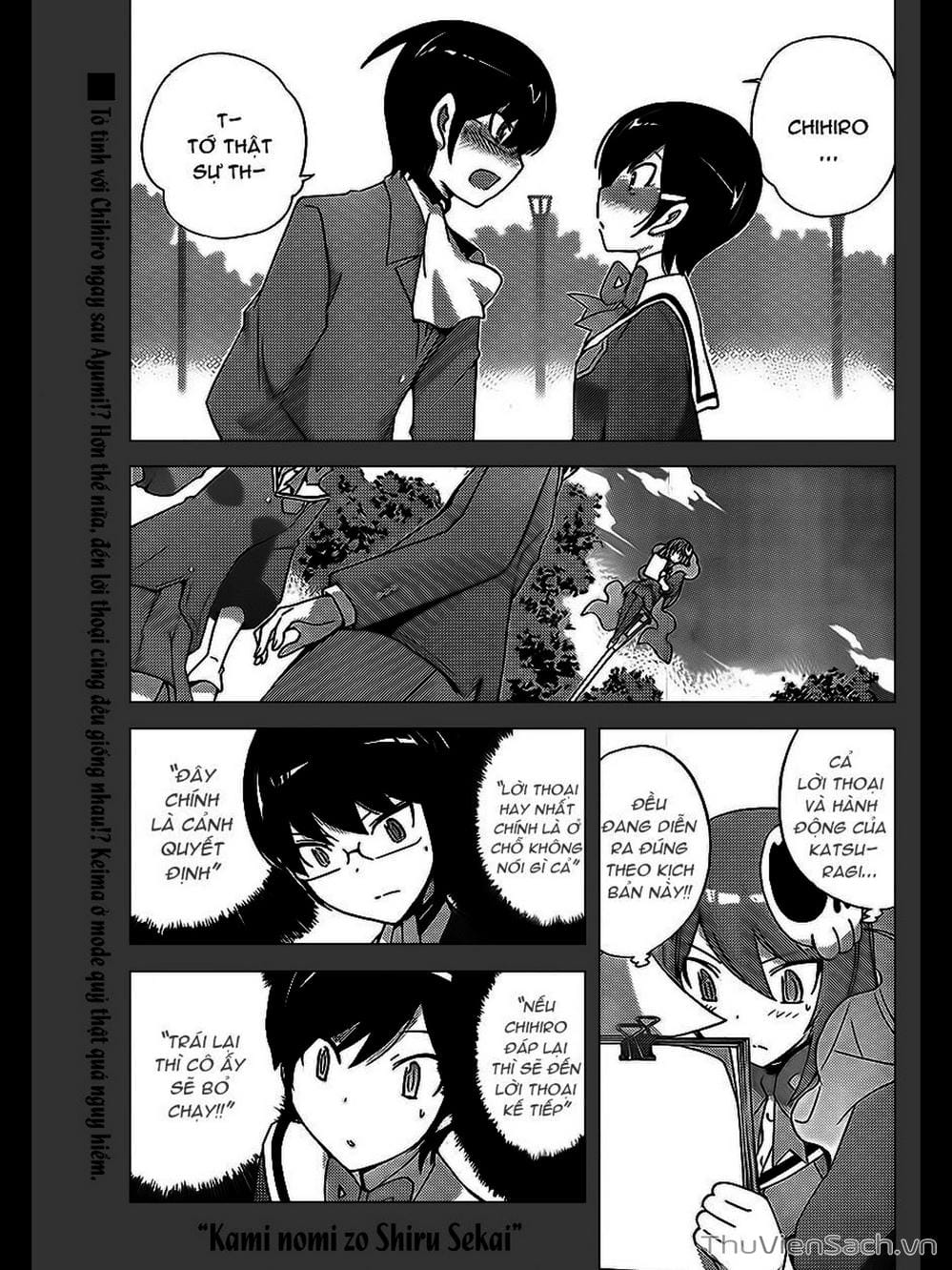 Truyện Tranh Thế Giới Chỉ Có Thánh Thần Biết - The World God Only Knows trang 7