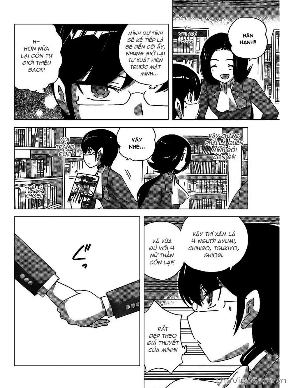 Truyện Tranh Thế Giới Chỉ Có Thánh Thần Biết - The World God Only Knows trang 7