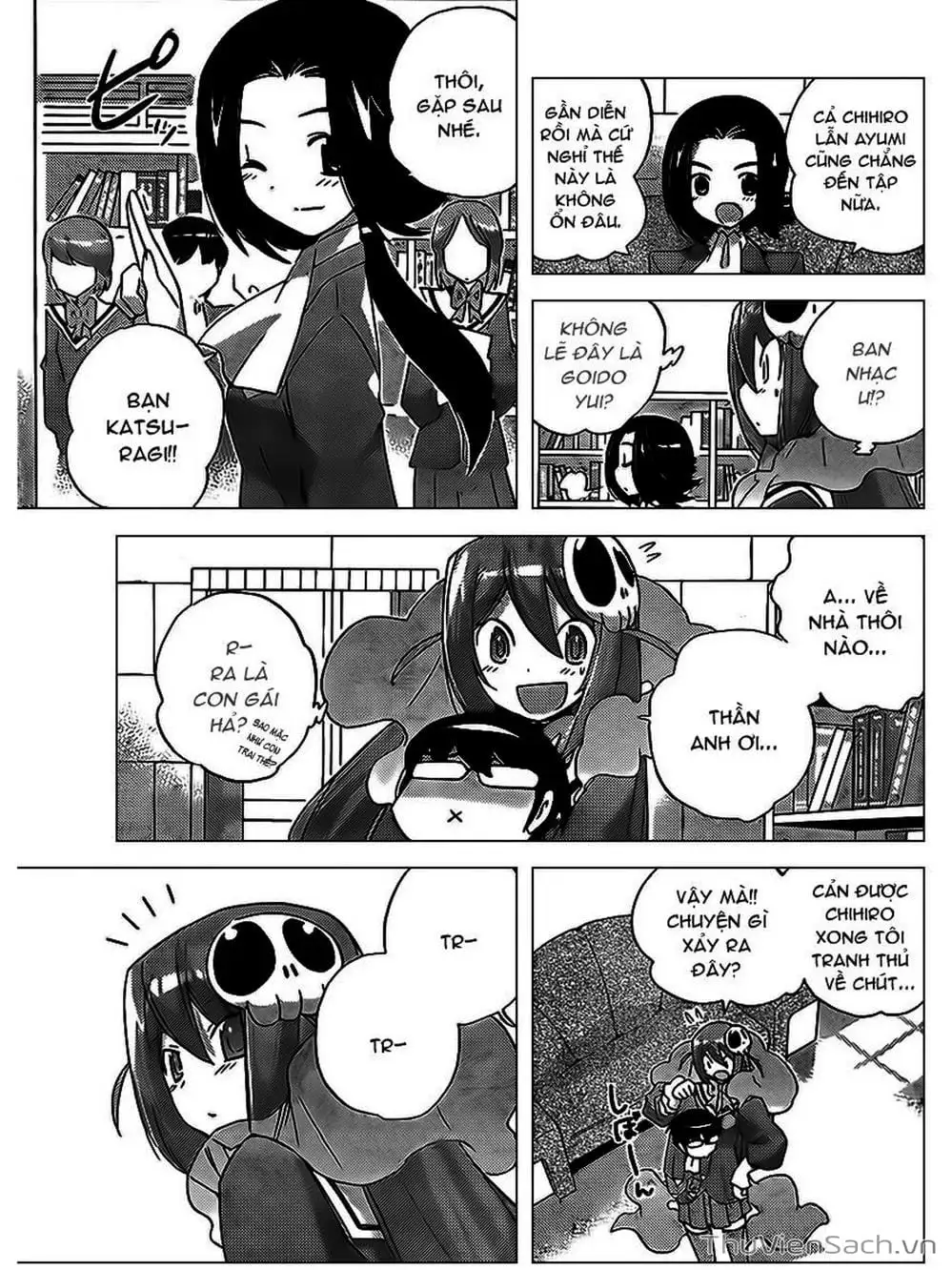 Truyện Tranh Thế Giới Chỉ Có Thánh Thần Biết - The World God Only Knows trang 7