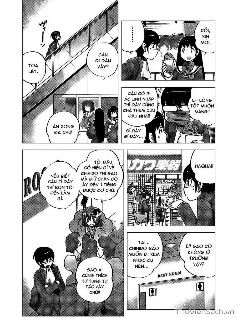 Truyện Tranh Thế Giới Chỉ Có Thánh Thần Biết - The World God Only Knows trang 7