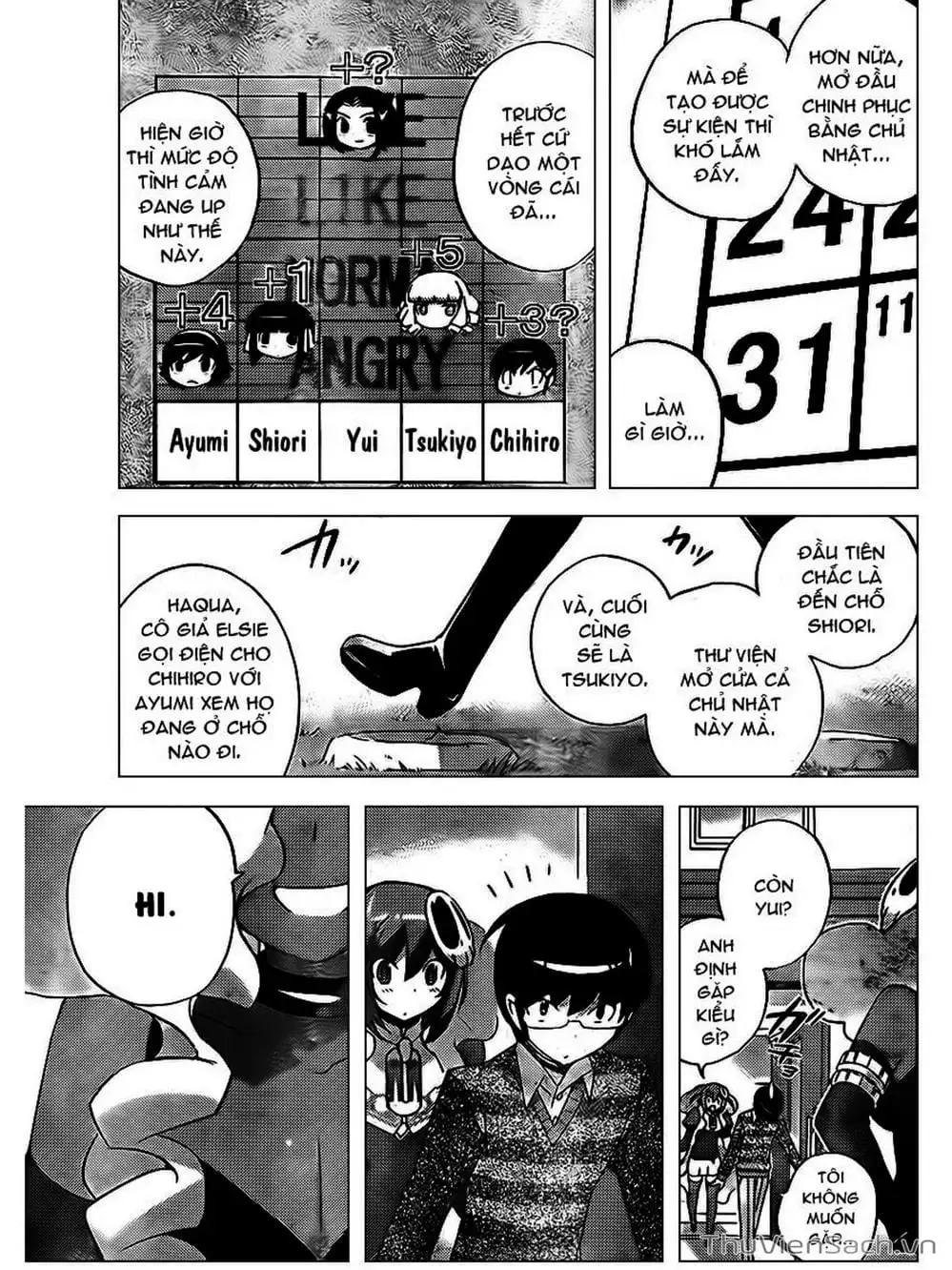 Truyện Tranh Thế Giới Chỉ Có Thánh Thần Biết - The World God Only Knows trang 7