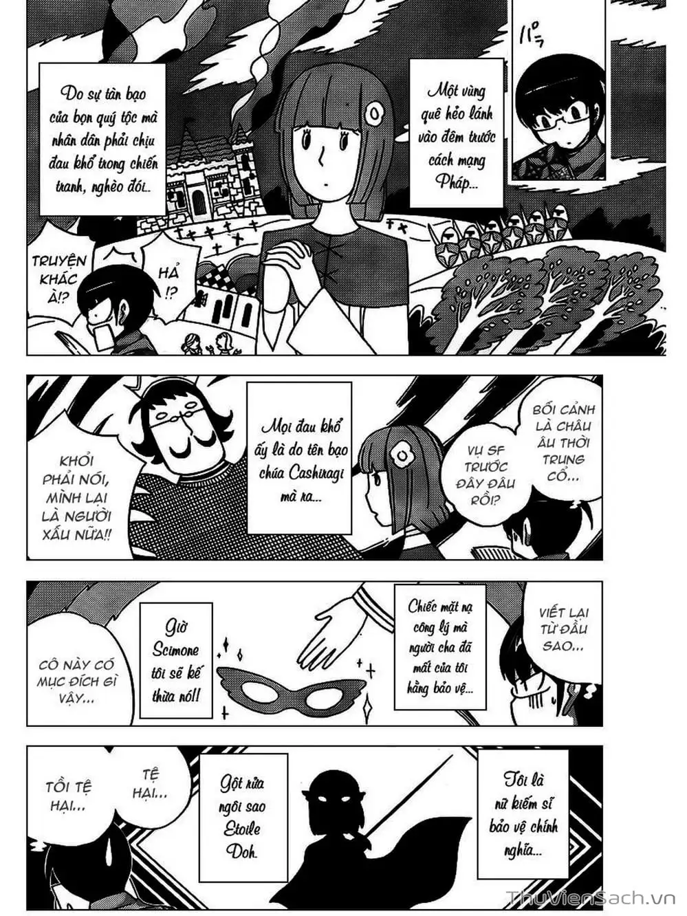 Truyện Tranh Thế Giới Chỉ Có Thánh Thần Biết - The World God Only Knows trang 7