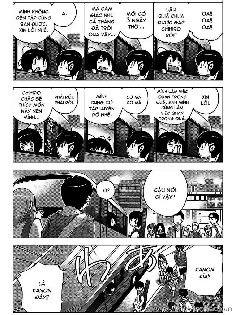 Truyện Tranh Thế Giới Chỉ Có Thánh Thần Biết - The World God Only Knows trang 7