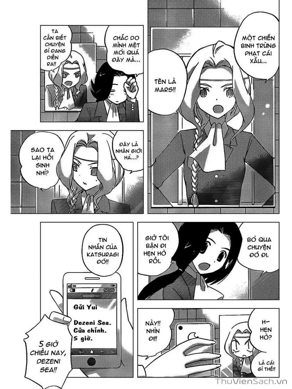 Truyện Tranh Thế Giới Chỉ Có Thánh Thần Biết - The World God Only Knows trang 7