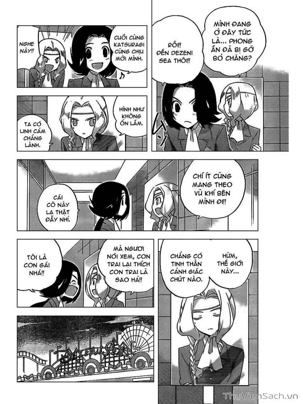 Truyện Tranh Thế Giới Chỉ Có Thánh Thần Biết - The World God Only Knows trang 7