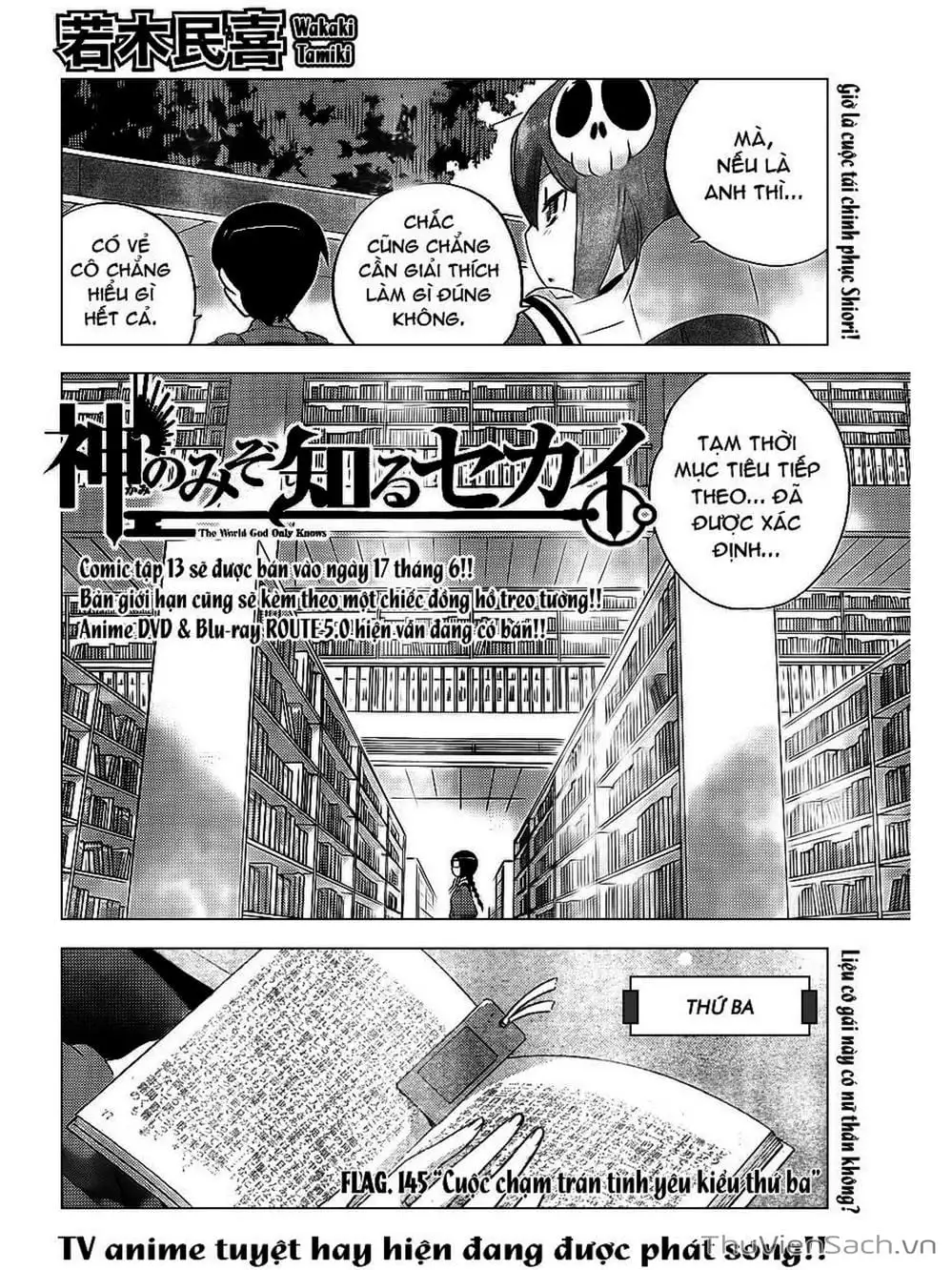 Truyện Tranh Thế Giới Chỉ Có Thánh Thần Biết - The World God Only Knows trang 7