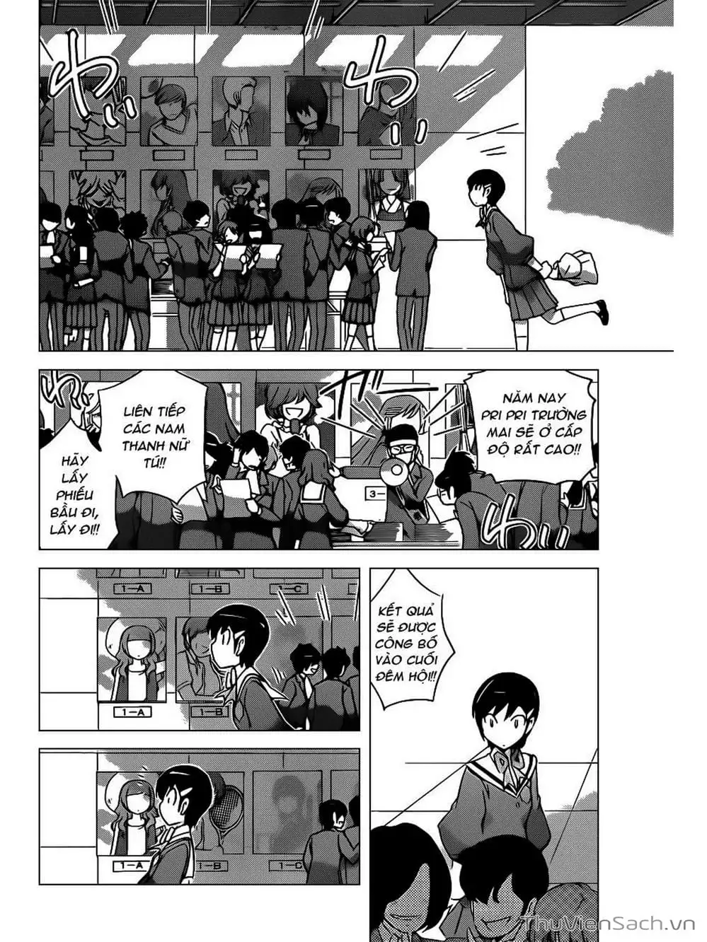 Truyện Tranh Thế Giới Chỉ Có Thánh Thần Biết - The World God Only Knows trang 7