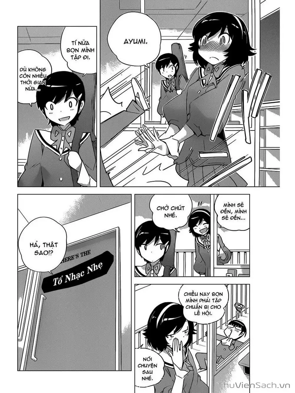 Truyện Tranh Thế Giới Chỉ Có Thánh Thần Biết - The World God Only Knows trang 7