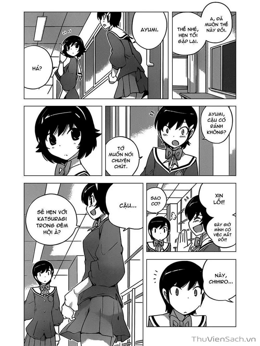 Truyện Tranh Thế Giới Chỉ Có Thánh Thần Biết - The World God Only Knows trang 7