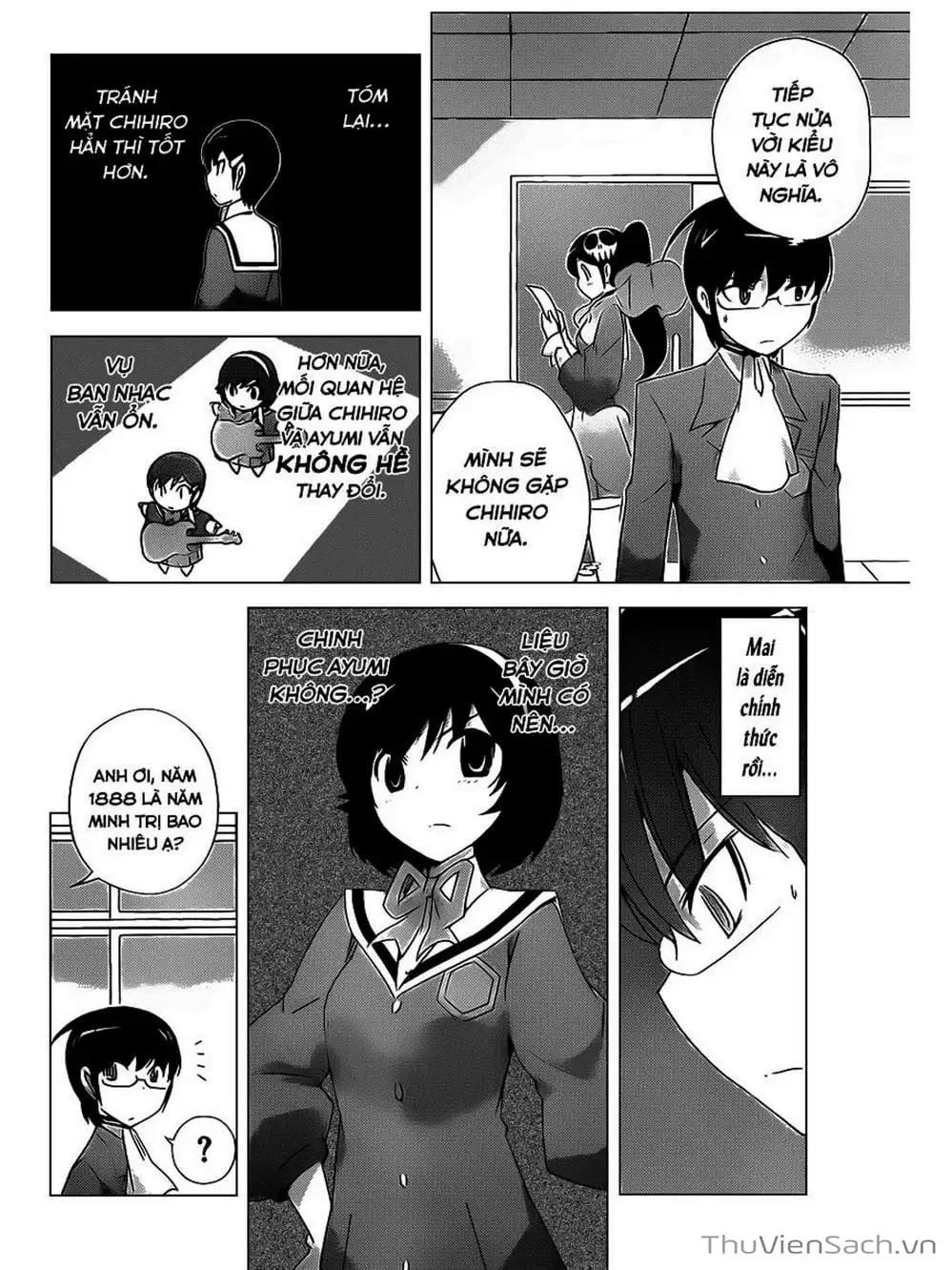 Truyện Tranh Thế Giới Chỉ Có Thánh Thần Biết - The World God Only Knows trang 7