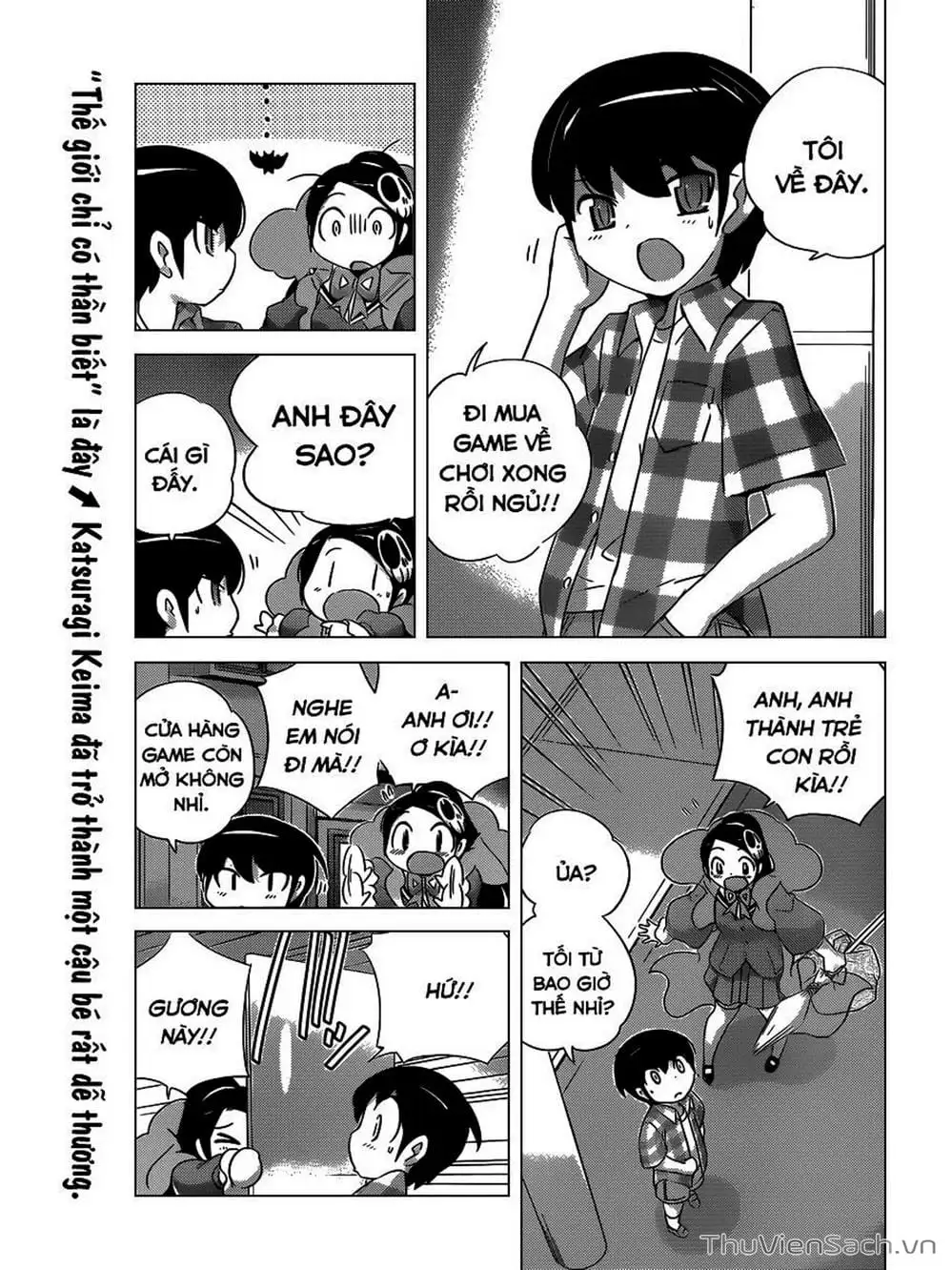 Truyện Tranh Thế Giới Chỉ Có Thánh Thần Biết - The World God Only Knows trang 7