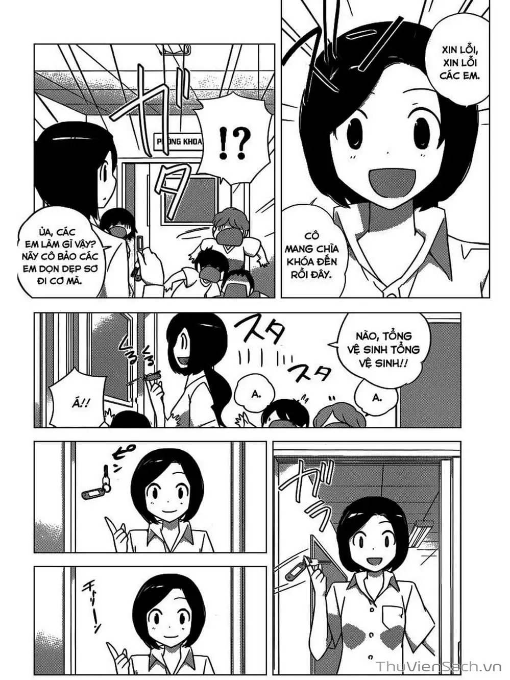 Truyện Tranh Thế Giới Chỉ Có Thánh Thần Biết - The World God Only Knows trang 7