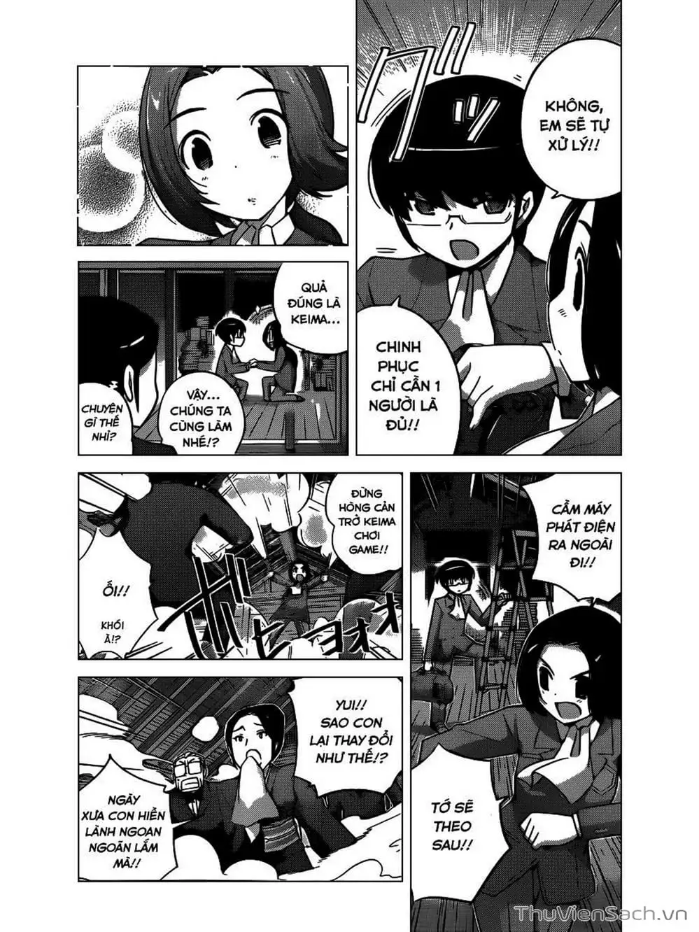 Truyện Tranh Thế Giới Chỉ Có Thánh Thần Biết - The World God Only Knows trang 7