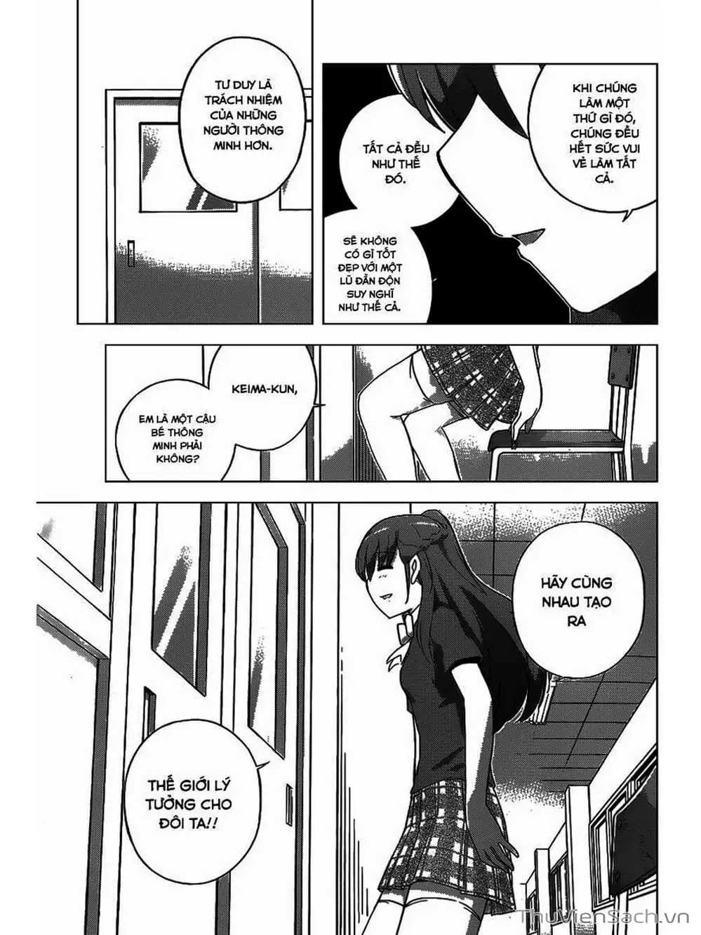 Truyện Tranh Thế Giới Chỉ Có Thánh Thần Biết - The World God Only Knows trang 7