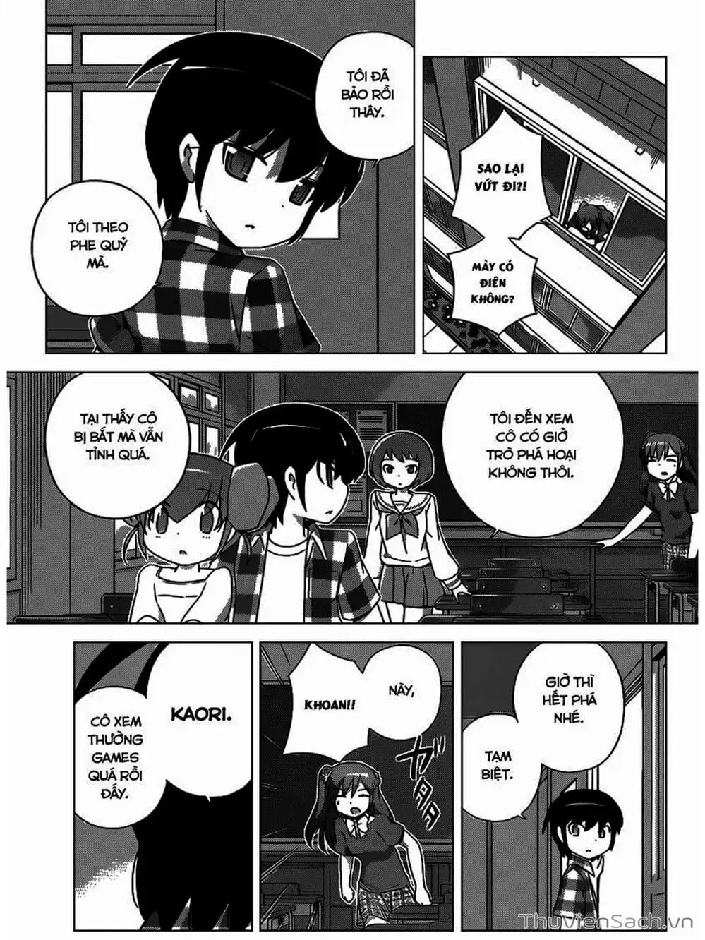 Truyện Tranh Thế Giới Chỉ Có Thánh Thần Biết - The World God Only Knows trang 7