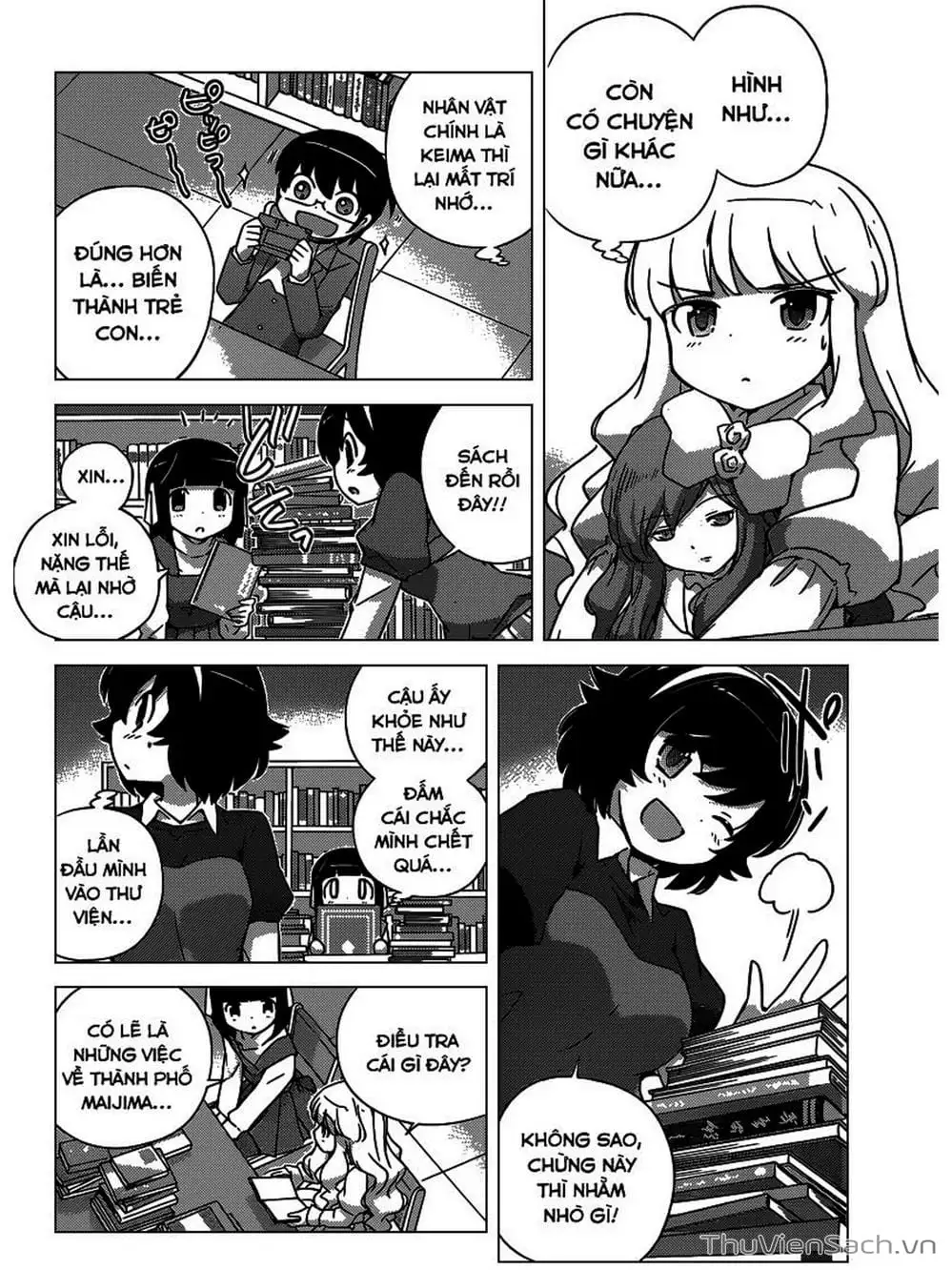 Truyện Tranh Thế Giới Chỉ Có Thánh Thần Biết - The World God Only Knows trang 7