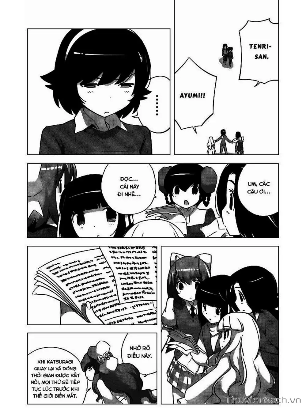 Truyện Tranh Thế Giới Chỉ Có Thánh Thần Biết - The World God Only Knows trang 7