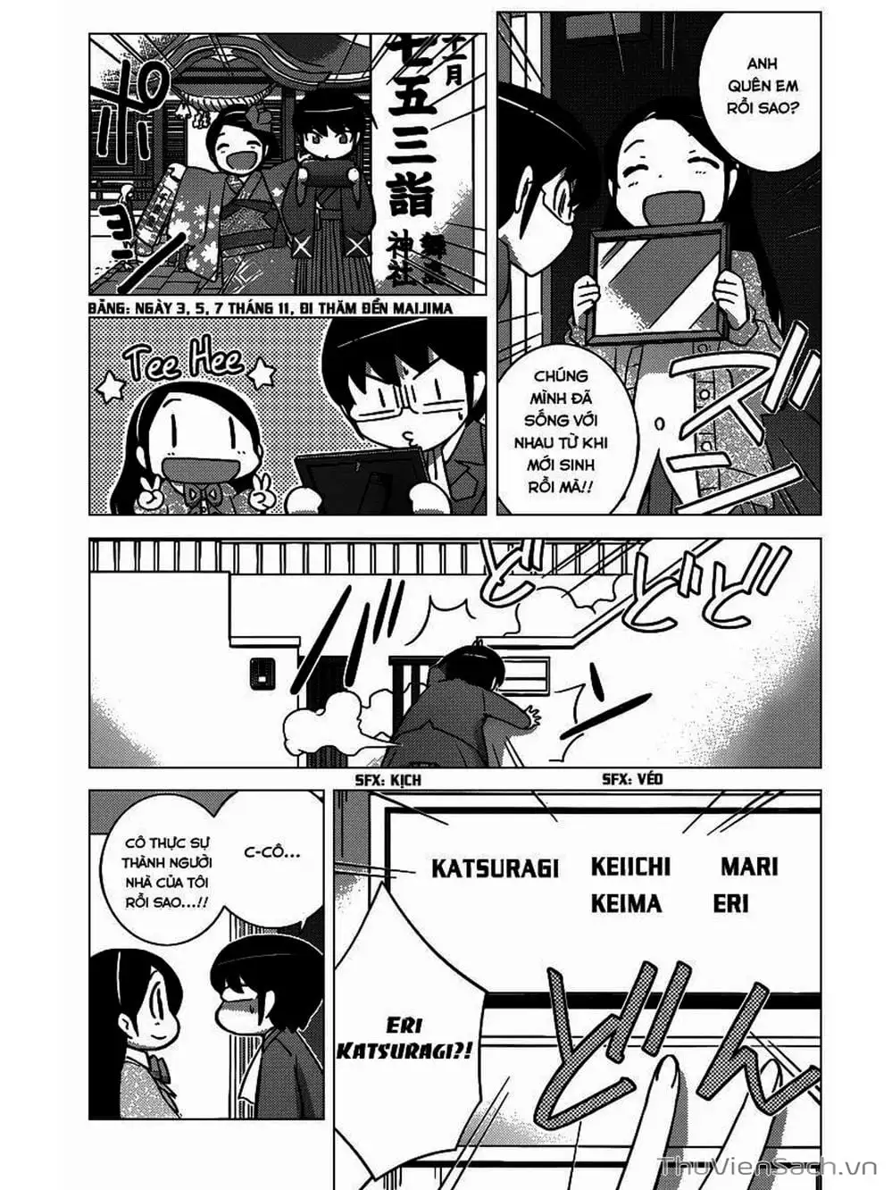 Truyện Tranh Thế Giới Chỉ Có Thánh Thần Biết - The World God Only Knows trang 7