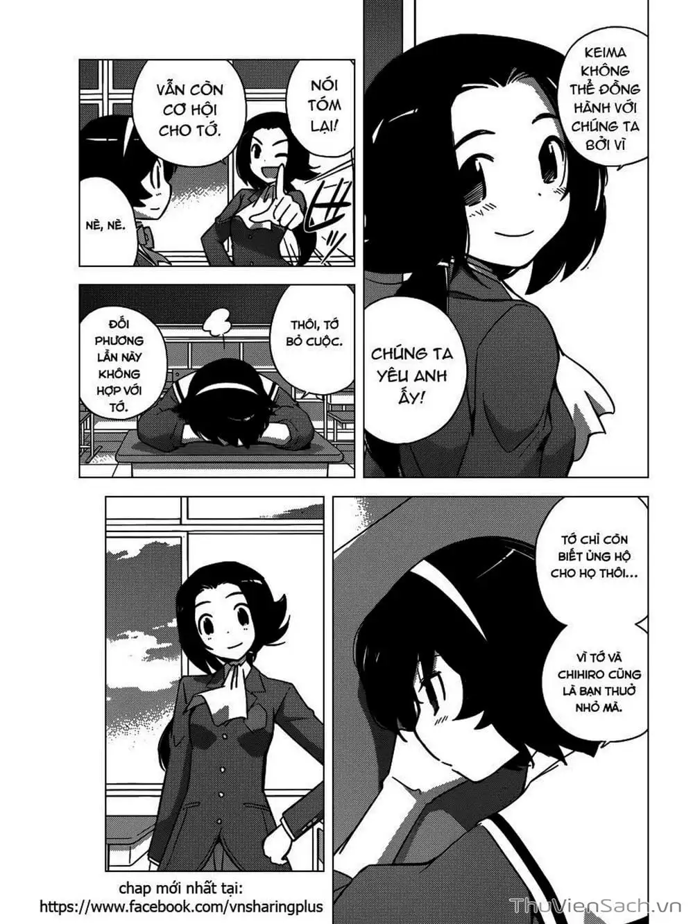 Truyện Tranh Thế Giới Chỉ Có Thánh Thần Biết - The World God Only Knows trang 7