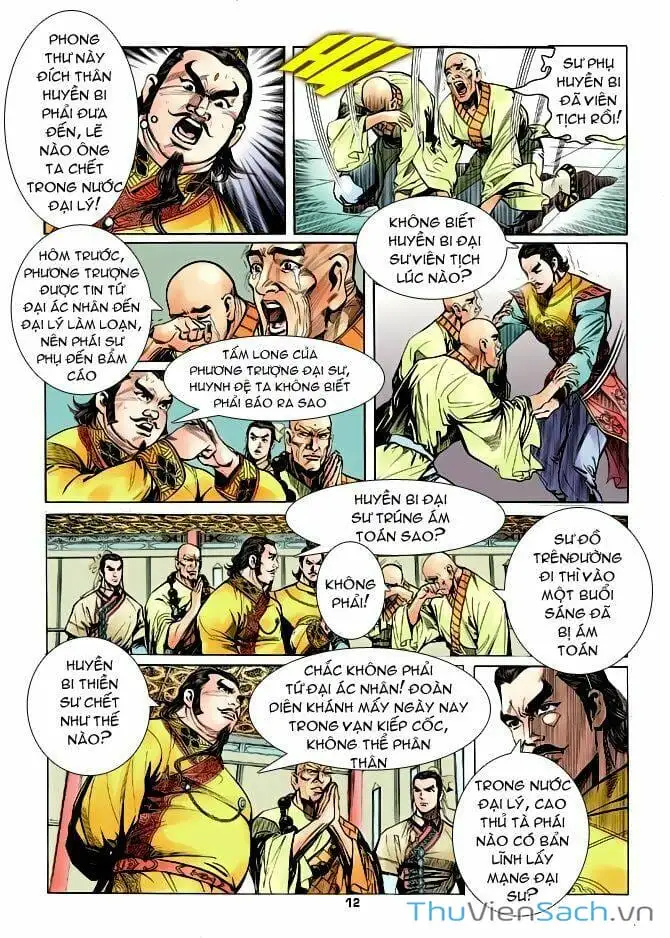 Truyện Tranh Thiên Long Bát Bộ trang 4