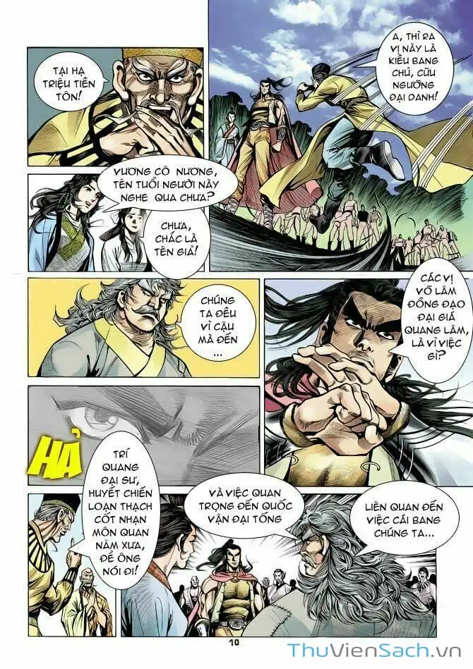 Truyện Tranh Thiên Long Bát Bộ trang 4