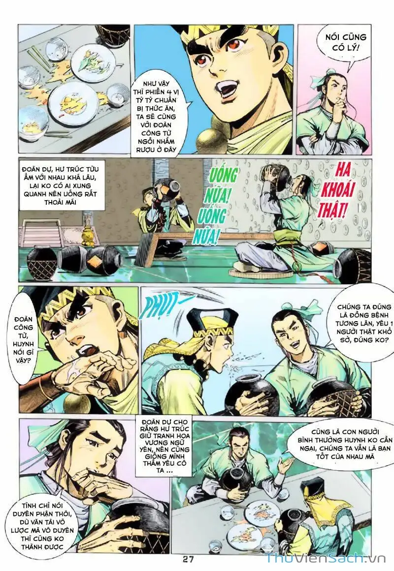 Truyện Tranh Thiên Long Bát Bộ trang 4