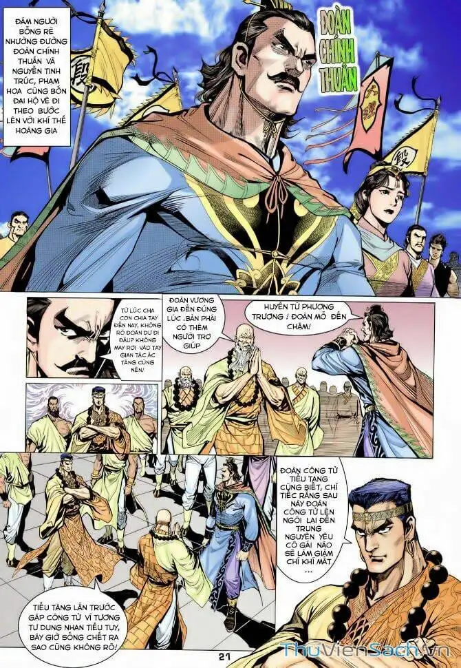 Truyện Tranh Thiên Long Bát Bộ trang 4