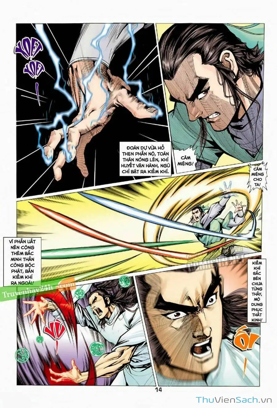 Truyện Tranh Thiên Long Bát Bộ trang 4