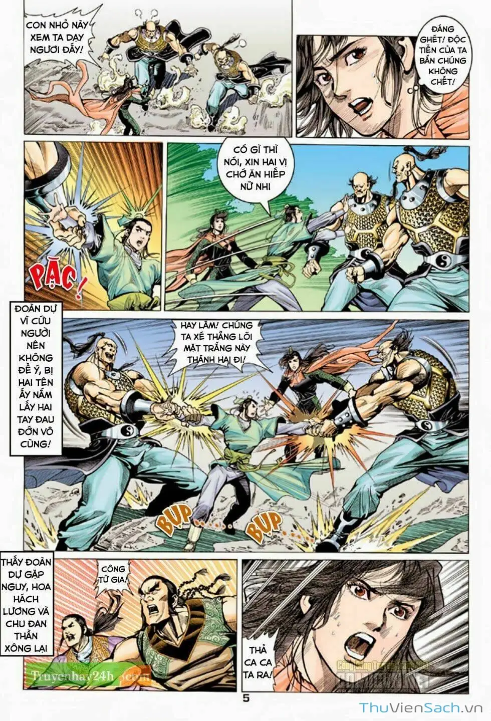 Truyện Tranh Thiên Long Bát Bộ trang 4