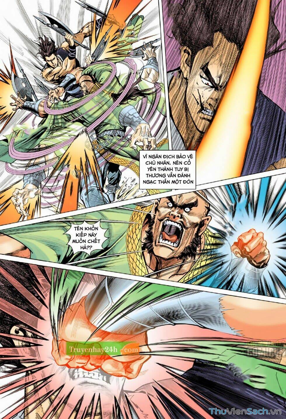 Truyện Tranh Thiên Long Bát Bộ trang 4