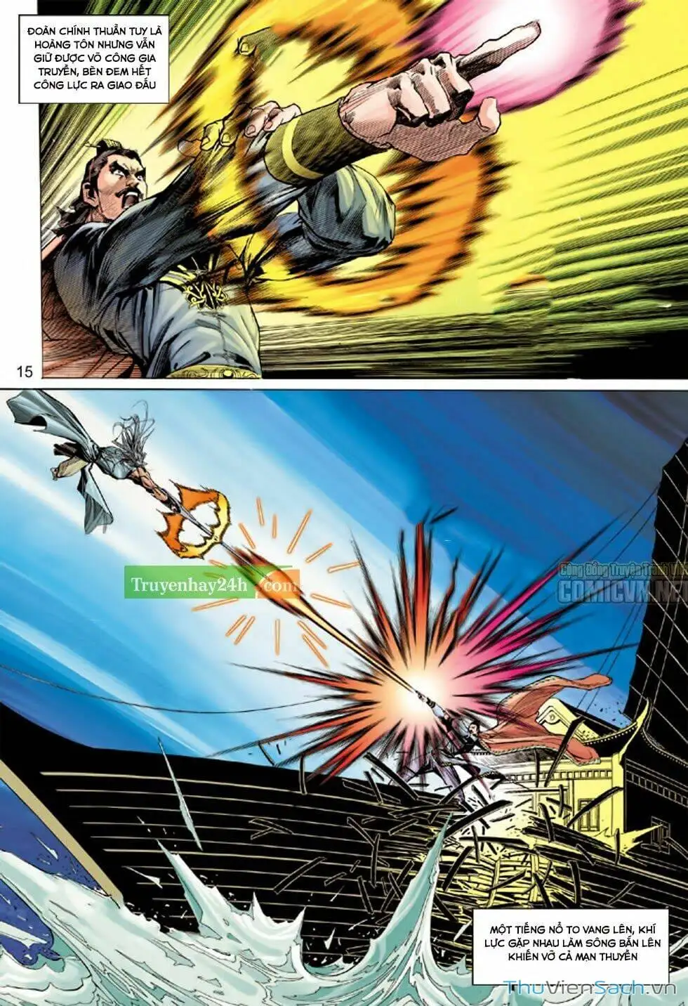 Truyện Tranh Thiên Long Bát Bộ trang 4