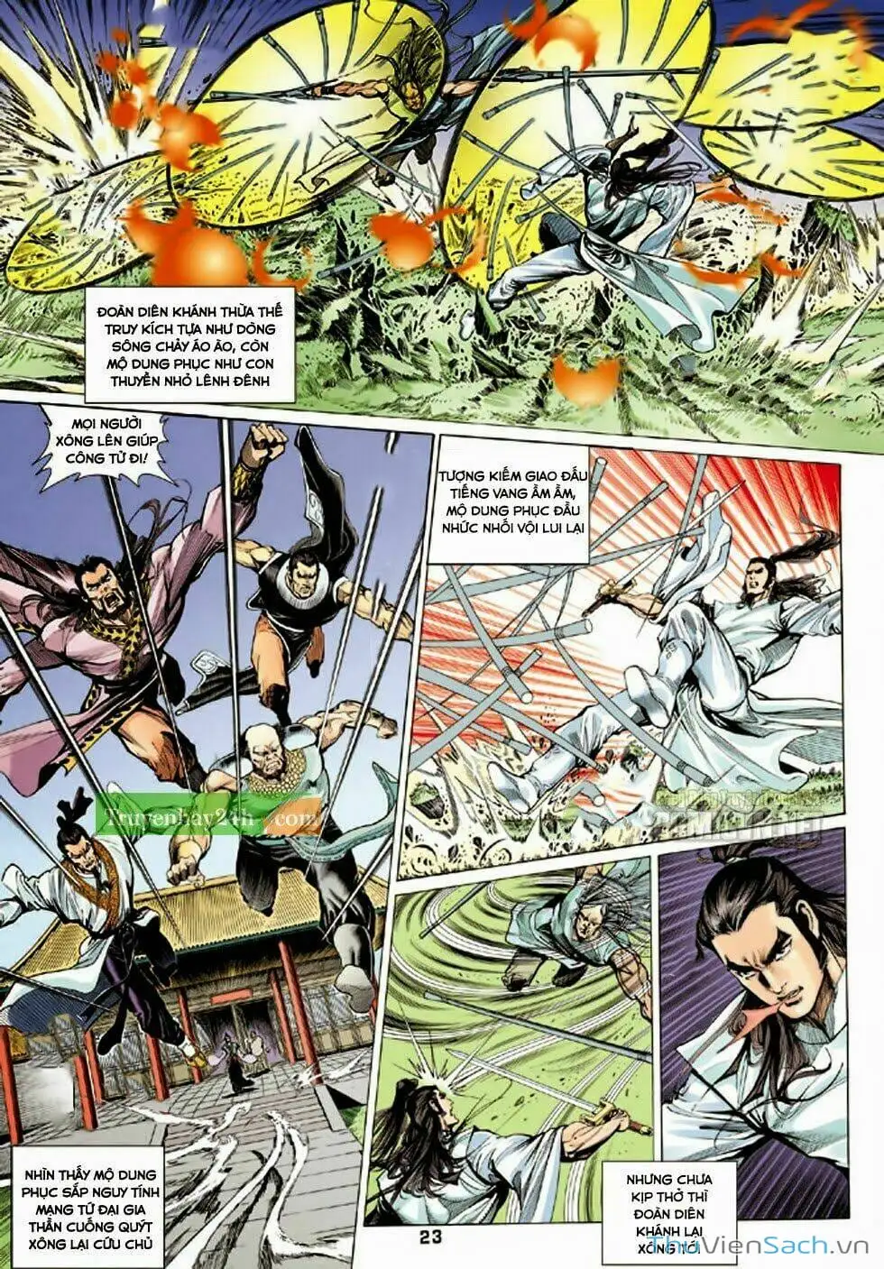 Truyện Tranh Thiên Long Bát Bộ trang 4