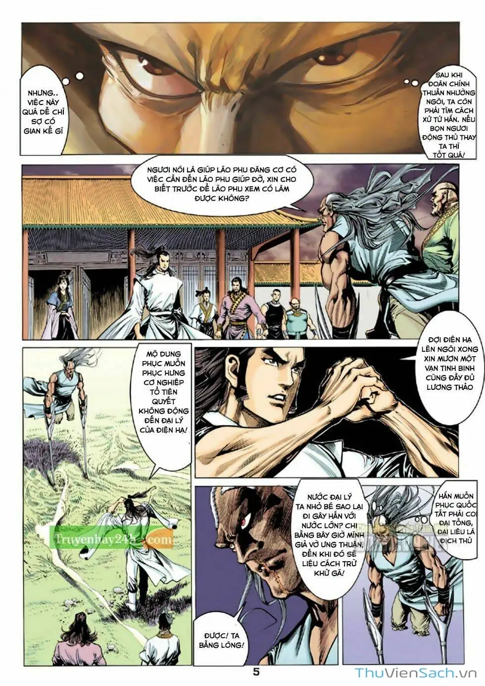 Truyện Tranh Thiên Long Bát Bộ trang 4