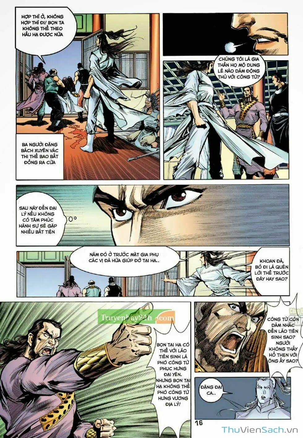 Truyện Tranh Thiên Long Bát Bộ trang 4