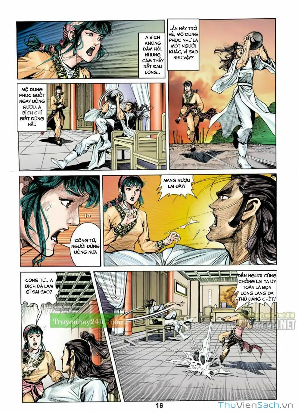 Truyện Tranh Thiên Long Bát Bộ trang 4