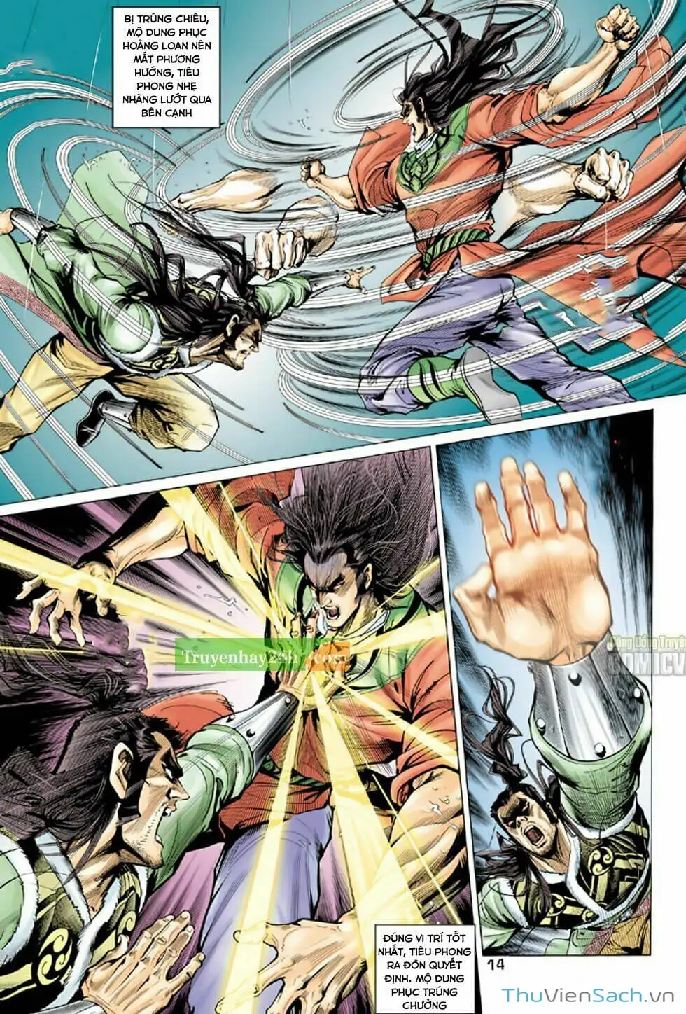 Truyện Tranh Thiên Long Bát Bộ trang 4