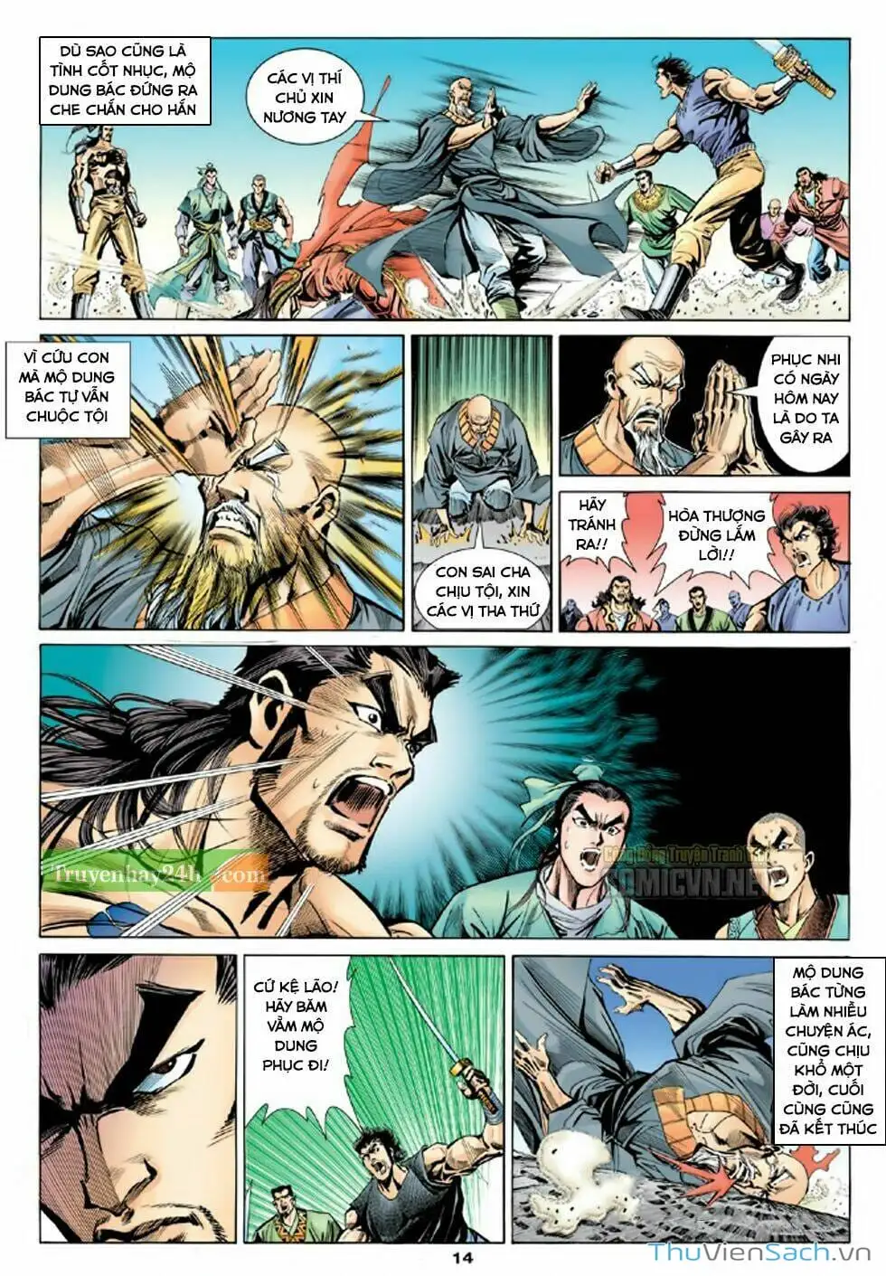 Truyện Tranh Thiên Long Bát Bộ trang 4