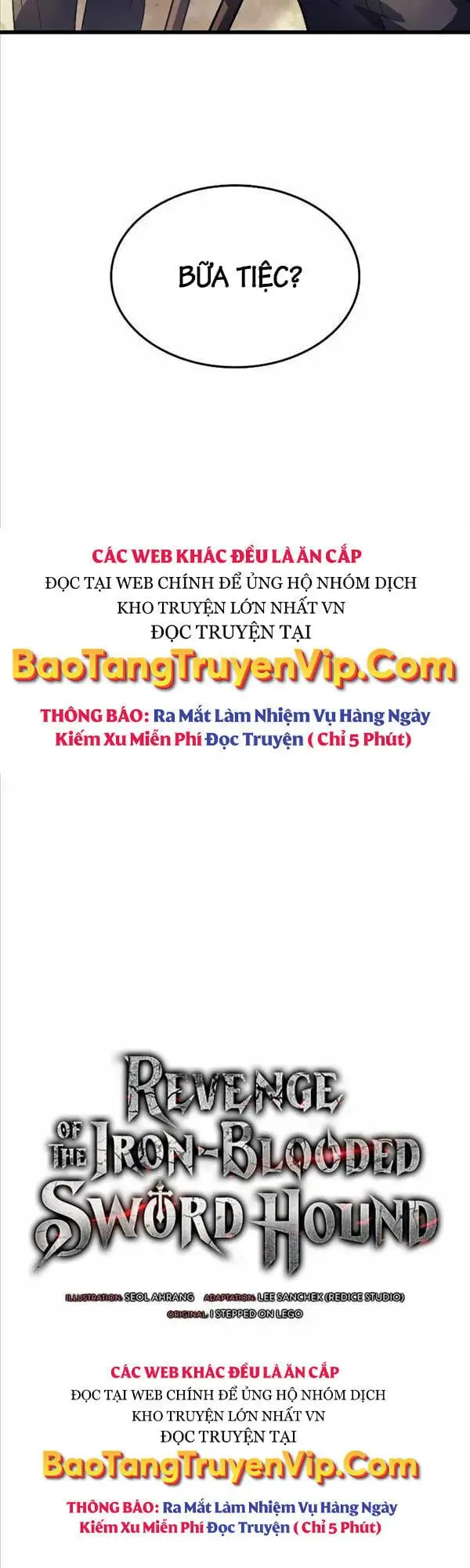 Truyện Tranh Thiết Huyết Kiếm Sĩ Hồi Quy trang 3