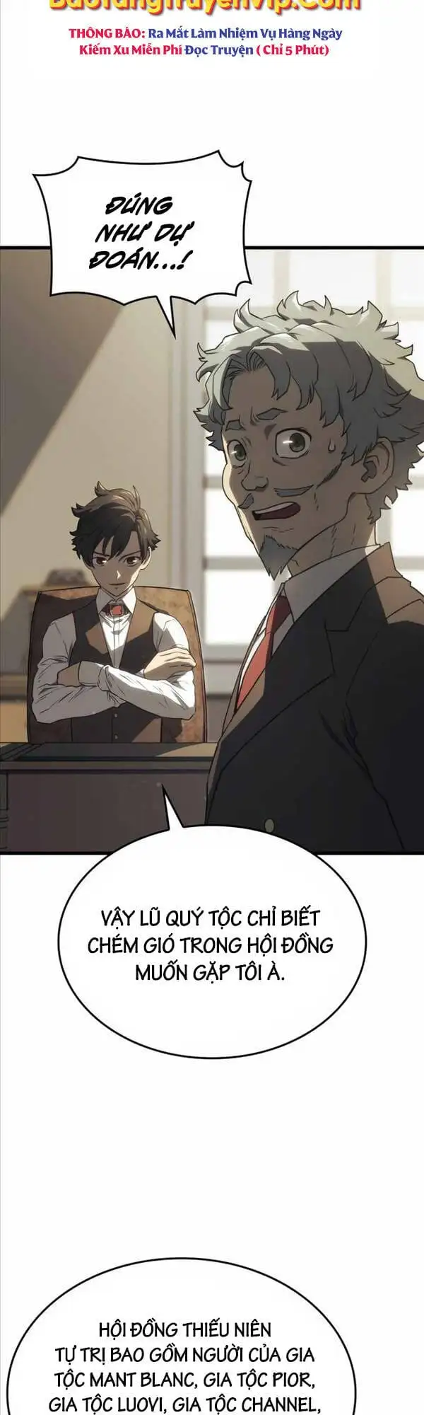 Truyện Tranh Thiết Huyết Kiếm Sĩ Hồi Quy trang 3