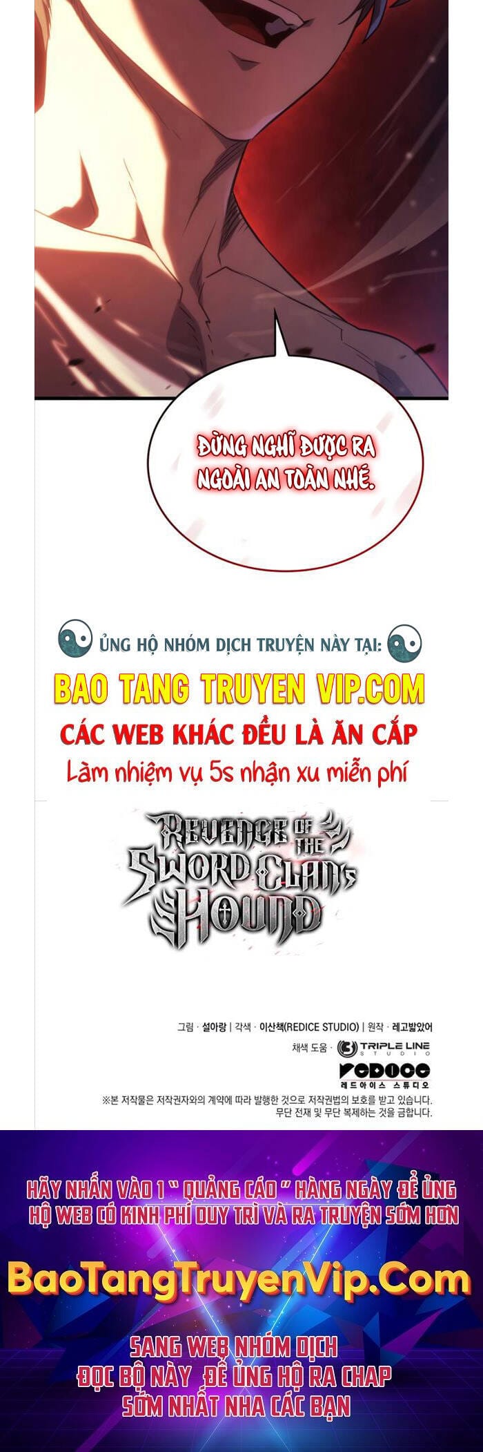 Truyện Tranh Thiết Huyết Kiếm Sĩ Hồi Quy trang 3