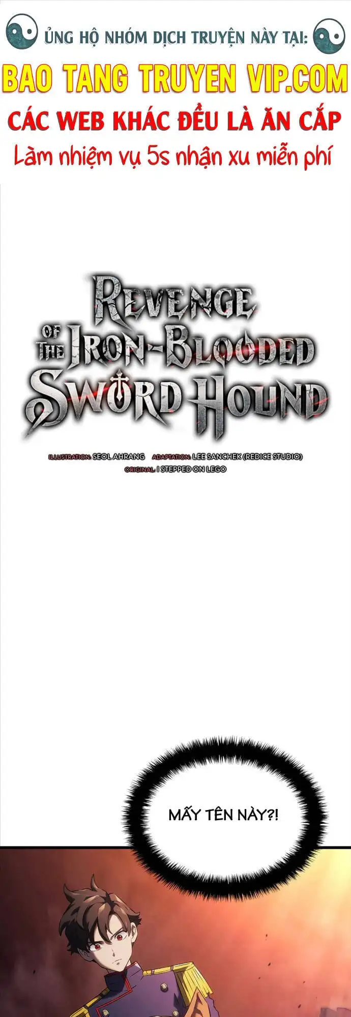 Truyện Tranh Thiết Huyết Kiếm Sĩ Hồi Quy trang 3