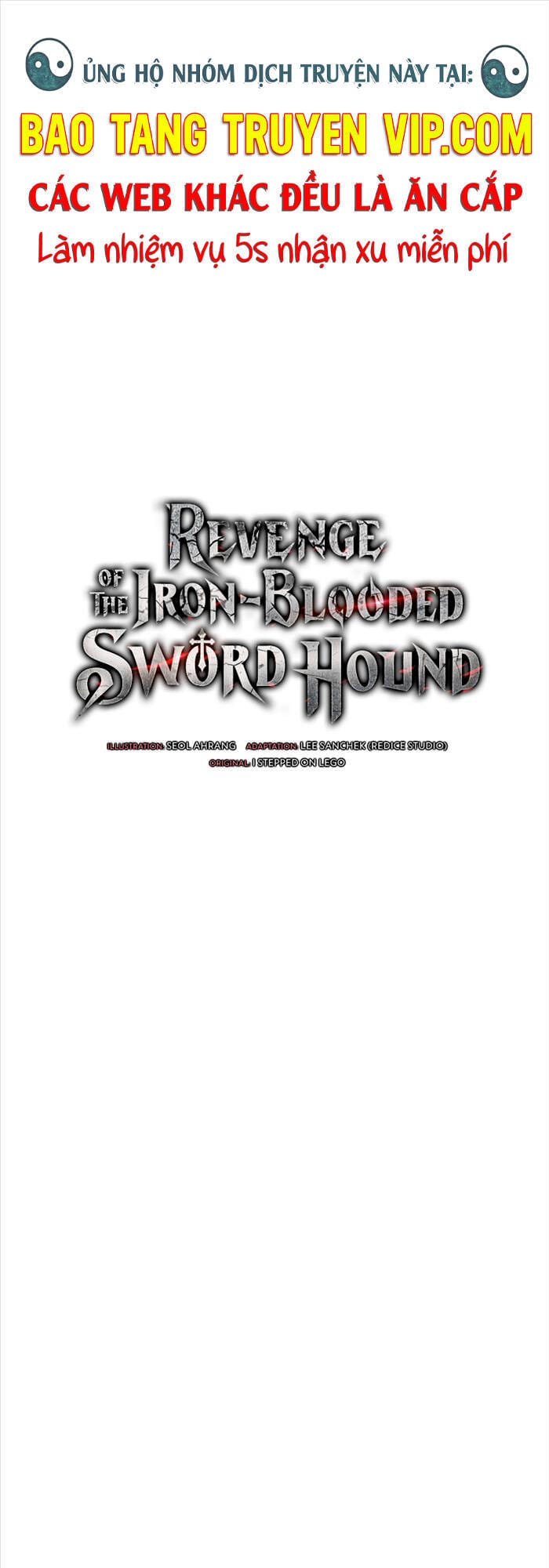Truyện Tranh Thiết Huyết Kiếm Sĩ Hồi Quy trang 3