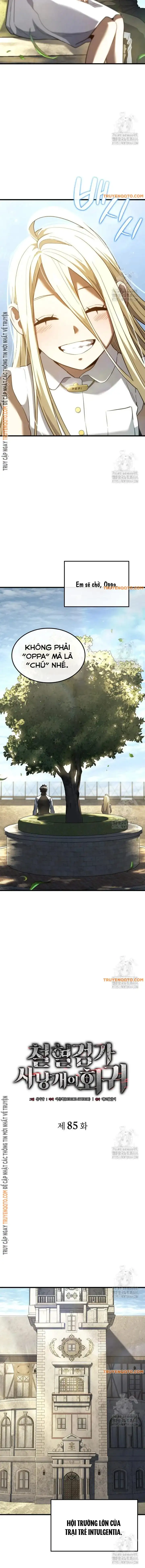 Truyện Tranh Thiết Huyết Kiếm Sĩ Hồi Quy trang 3